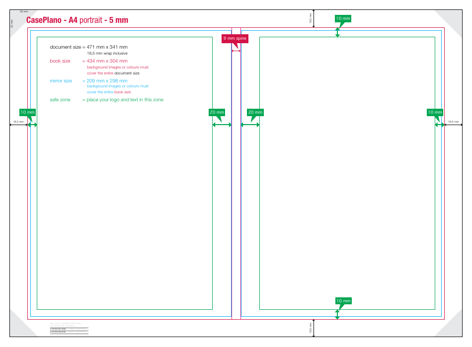 Caseplano Photobook Templates, Page 16
