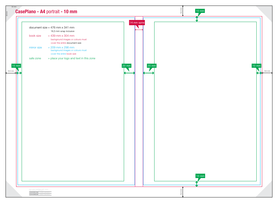 Caseplano Photobook Templates, Page 17