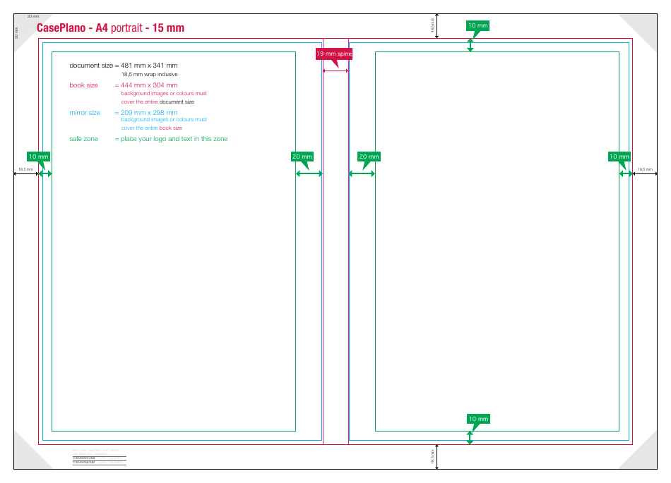 Caseplano Photobook Templates, Page 18