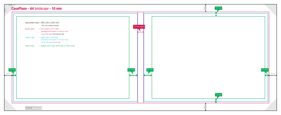 Caseplano Photobook Templates, Page 20