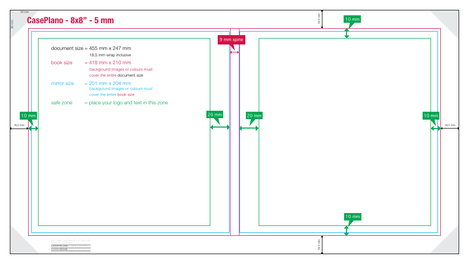 Caseplano Photobook Templates, Page 22