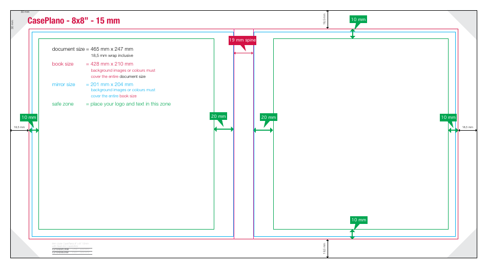 Caseplano Photobook Templates, Page 24