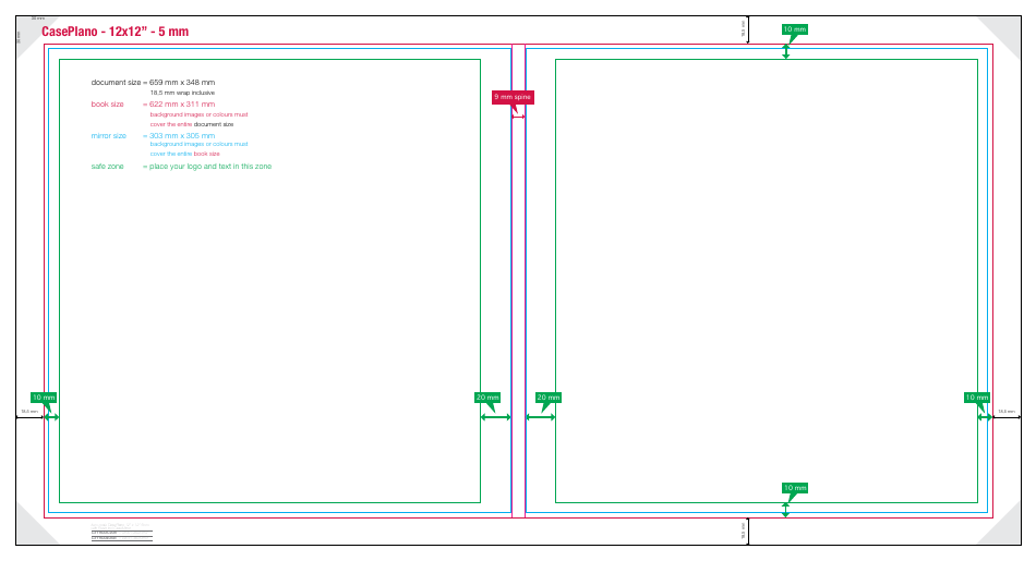 Caseplano Photobook Templates, Page 25