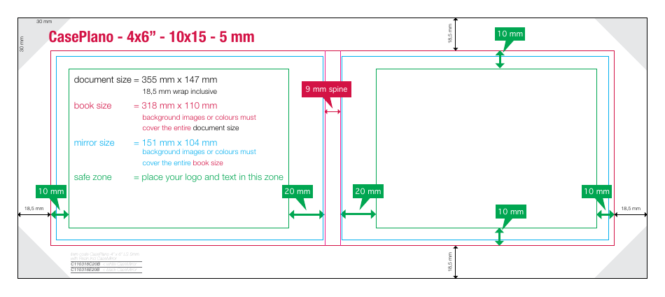 Caseplano Photobook Templates, Page 7