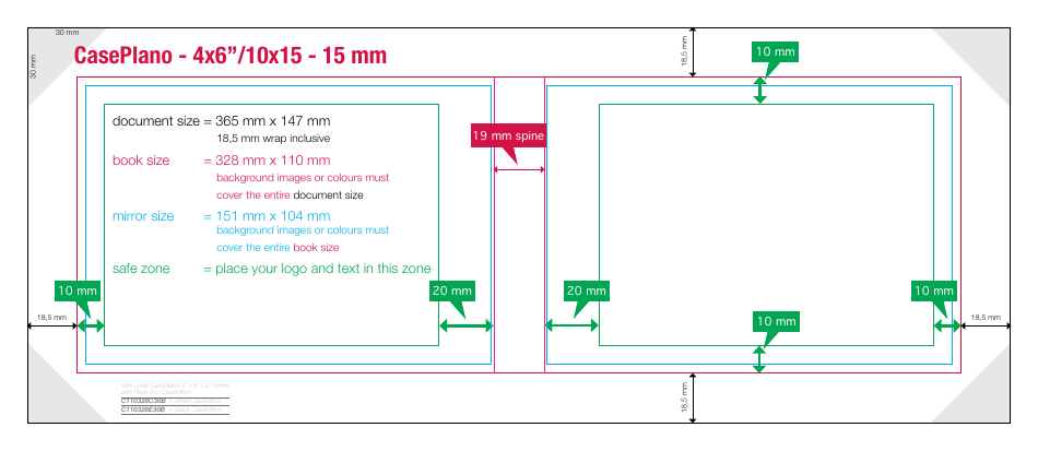 Caseplano Photobook Templates, Page 9