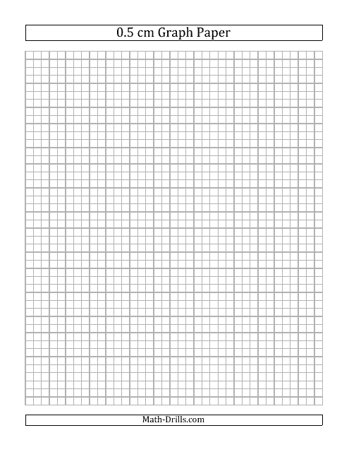 0 5cm Graph Paper Template Download Printable PDF Templateroller
