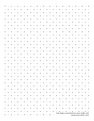 Document preview: Dot Paper for Drawing