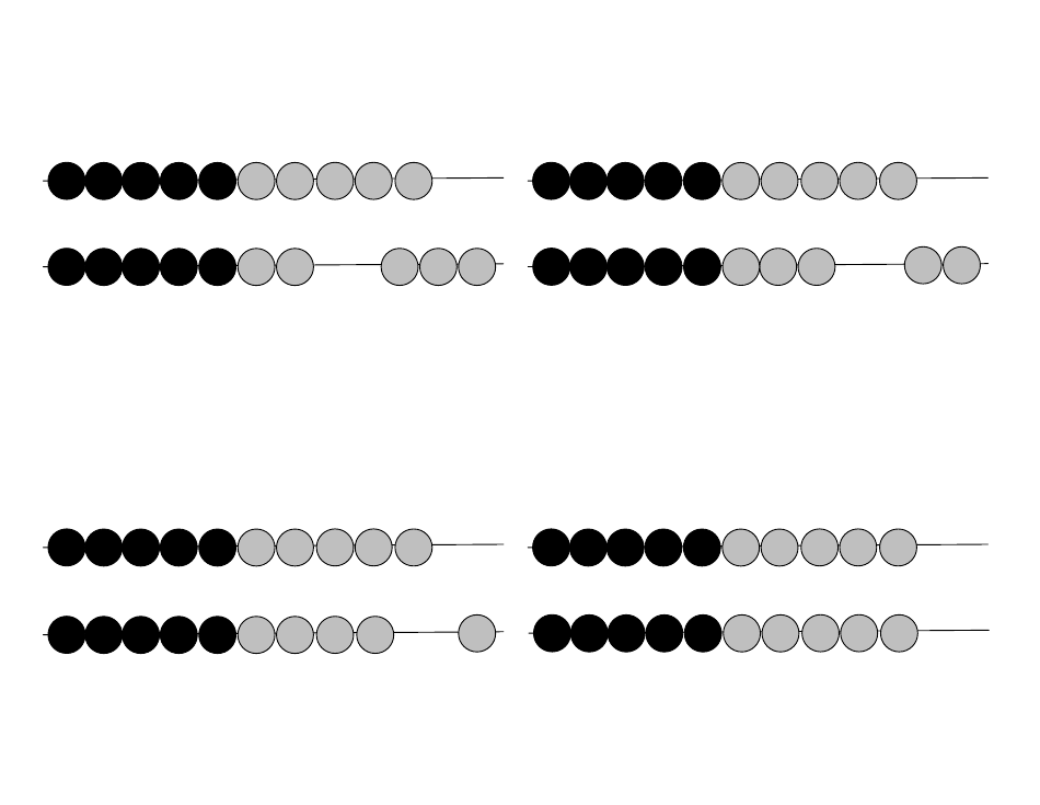Dot Pattern / Ten Frame / Mathrack Card Templates, Page 15
