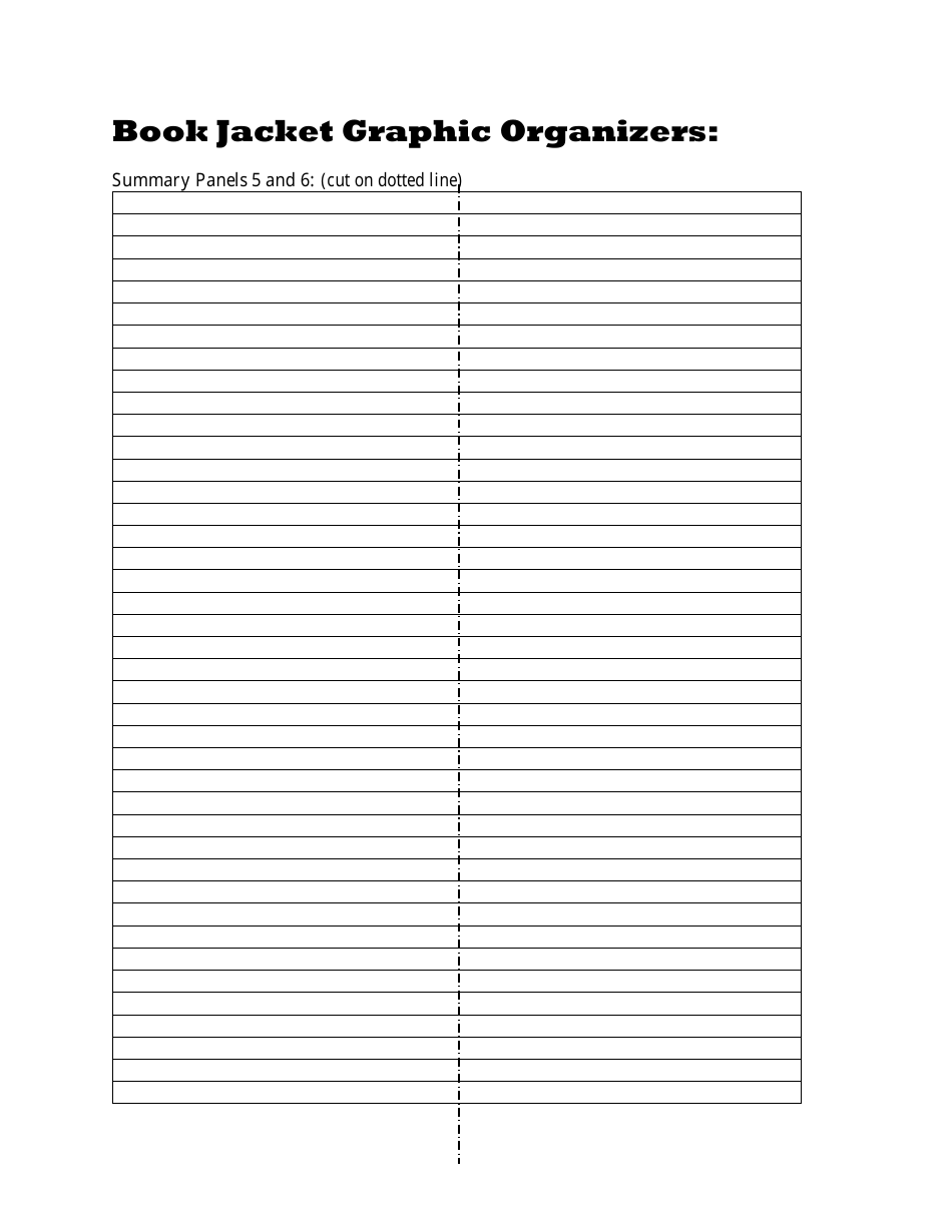 Book Jacket Book Report Template - Varicolored, Page 8