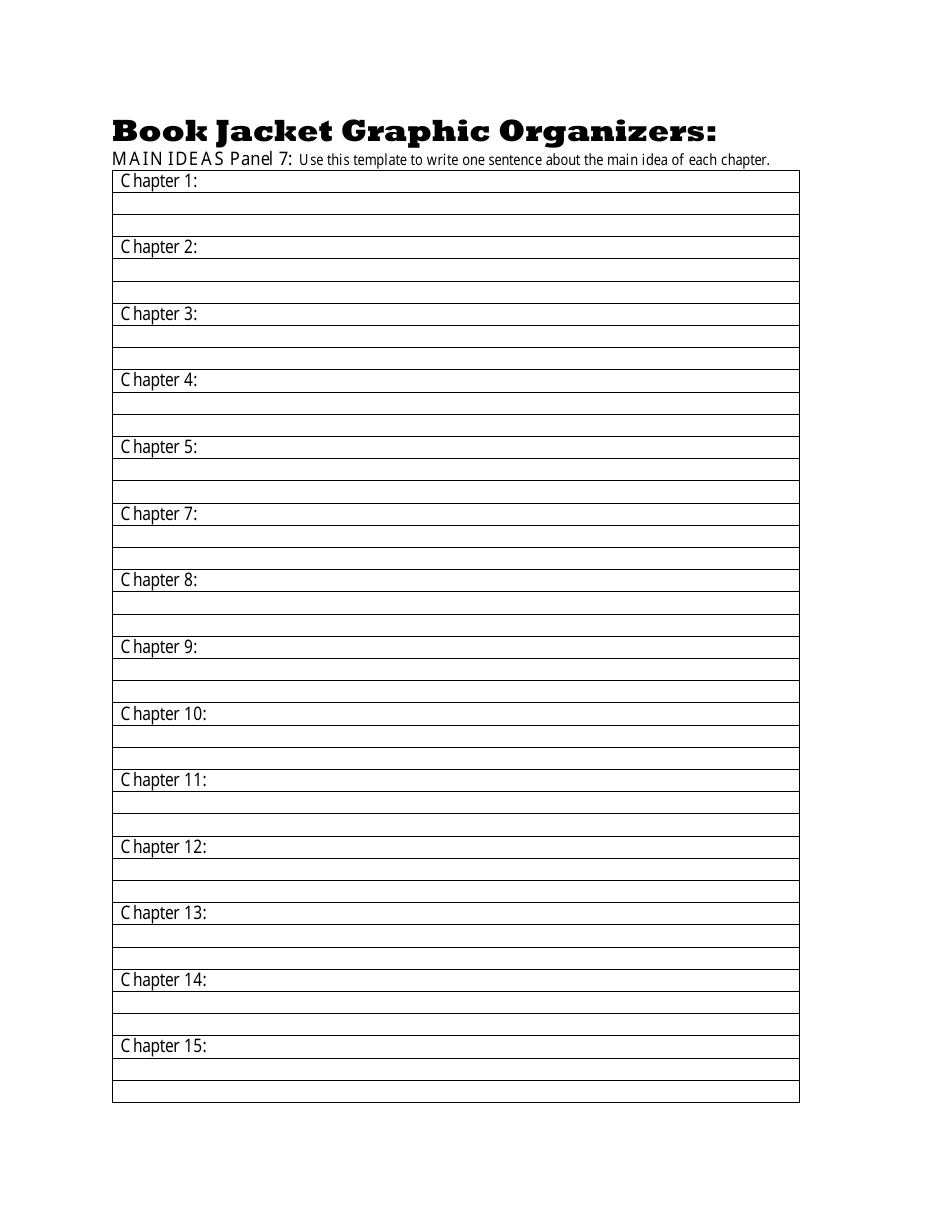 Book Jacket Book Report Template - Varicolored, Page 9