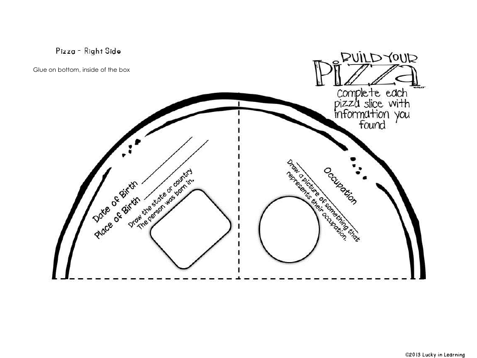 Biography Box Project Templates - Lucky in Learning, Page 17