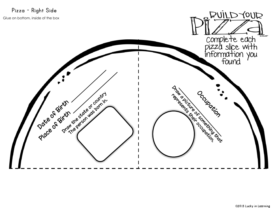 Biography Box Project Templates - Lucky in Learning, Page 25