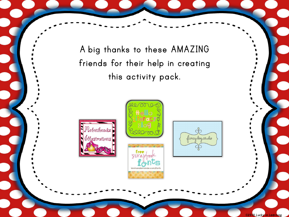 Biography Box Project Templates - Lucky in Learning, Page 27