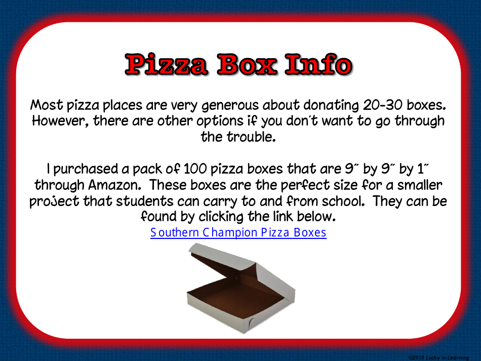 Biography Box Project Templates - Lucky in Learning, Page 3