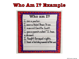 Biography Box Project Templates - Lucky in Learning, Page 5