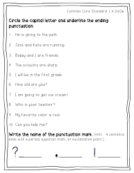 First Grade Readiness Packet, Page 17