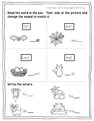 First Grade Readiness Packet, Page 21