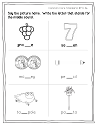 First Grade Readiness Packet, Page 22