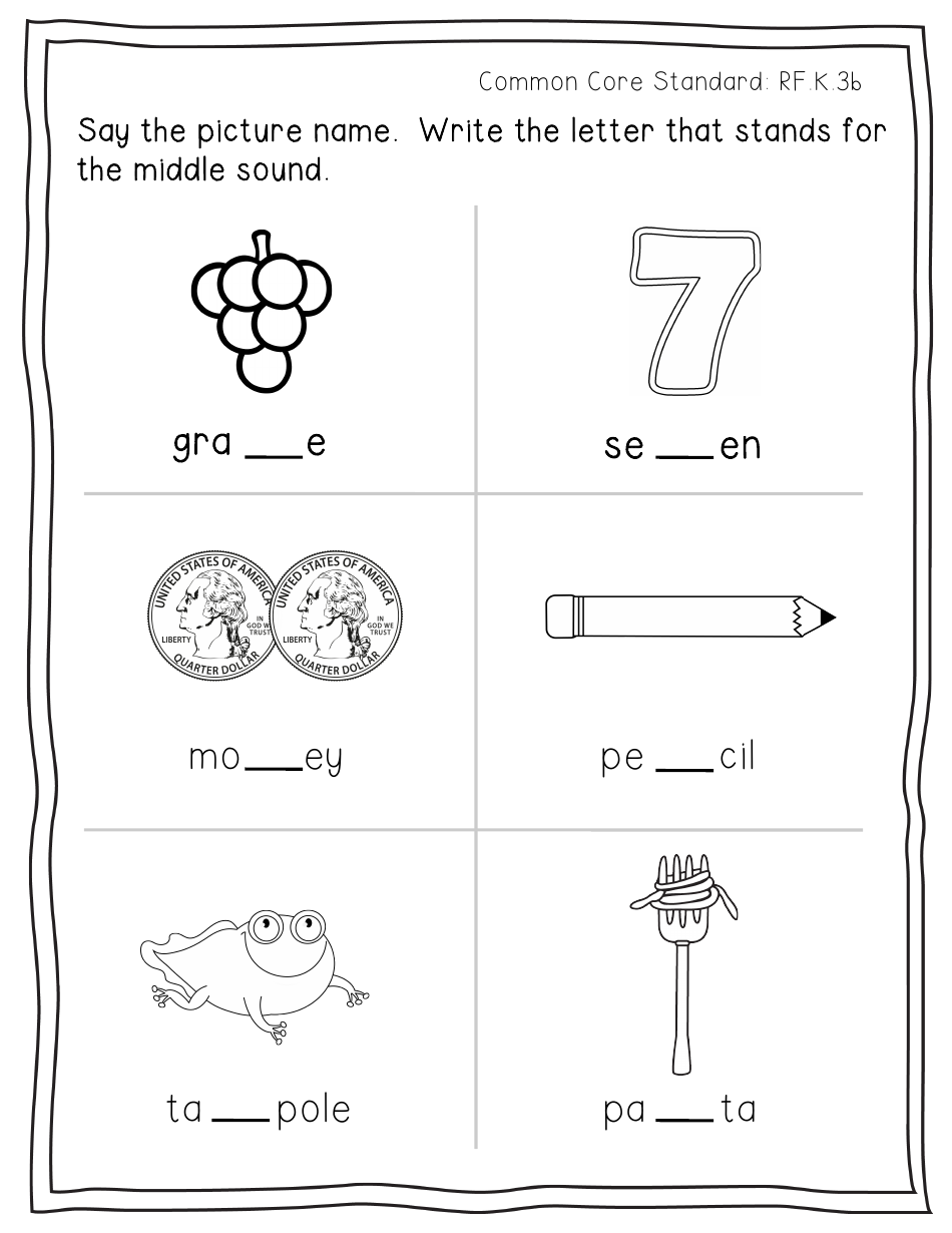 First Grade Readiness Packet, Page 22