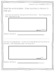 First Grade Readiness Packet, Page 30