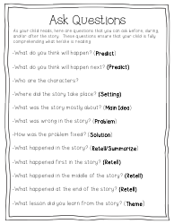 First Grade Readiness Packet, Page 5