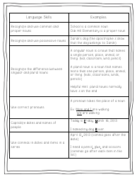 First Grade Readiness Packet, Page 9