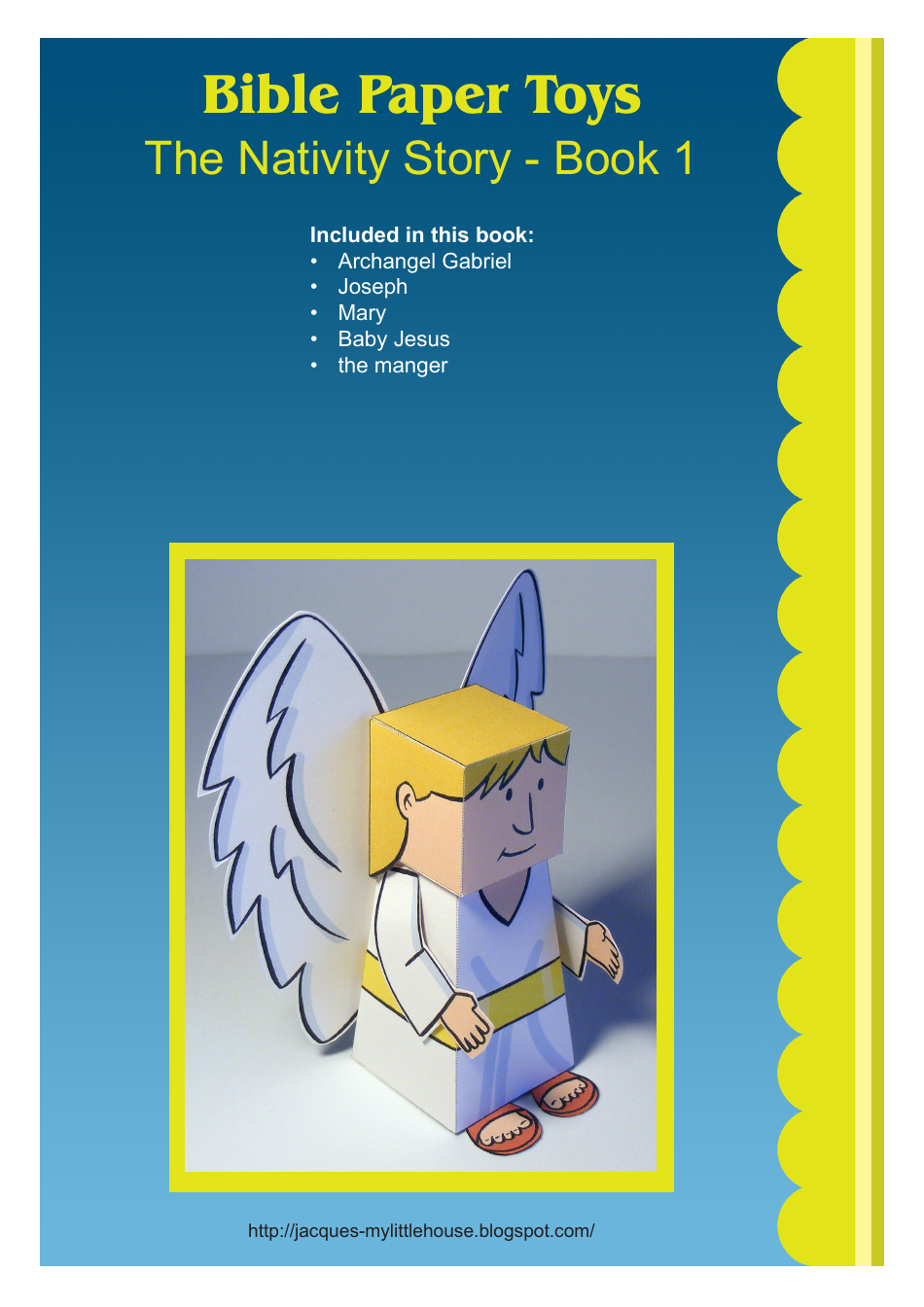 Bible Paper Toy Templates: the Nativity Story - Didier Martin, Page 12