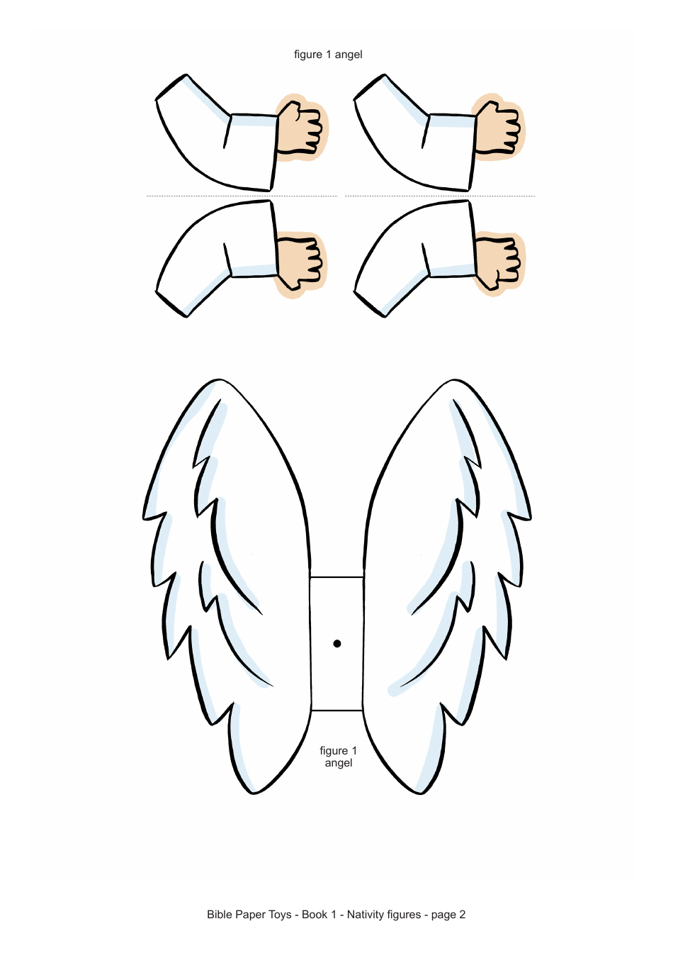 Bible Paper Toy Templates: the Nativity Story - Didier Martin, Page 4