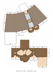 Bible Paper Toy Templates: the Nativity Story - Didier Martin, Page 5
