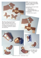 Bible Paper Toy Templates: the Nativity Story - Didier Martin, Page 9