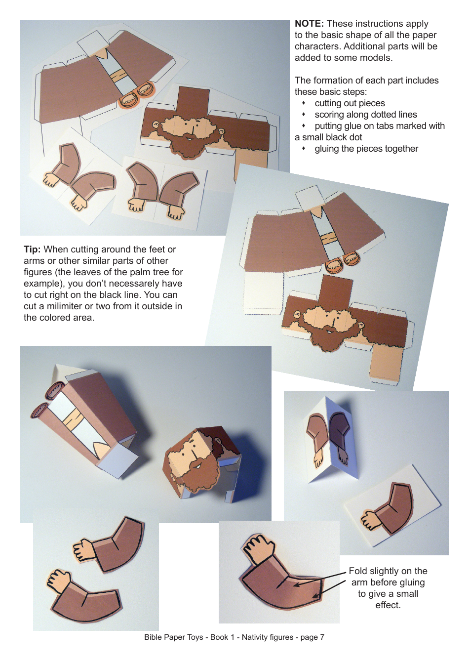 Bible Paper Toy Templates: the Nativity Story - Didier Martin, Page 9