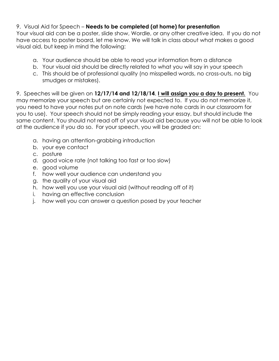 Fifth Grade Biography Project, Page 4