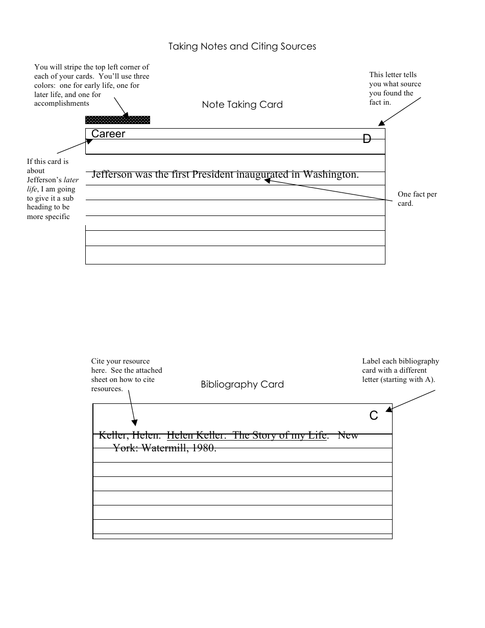 Fifth Grade Biography Project Download Printable PDF | Templateroller