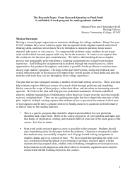 Document preview: 8-week Research Paper