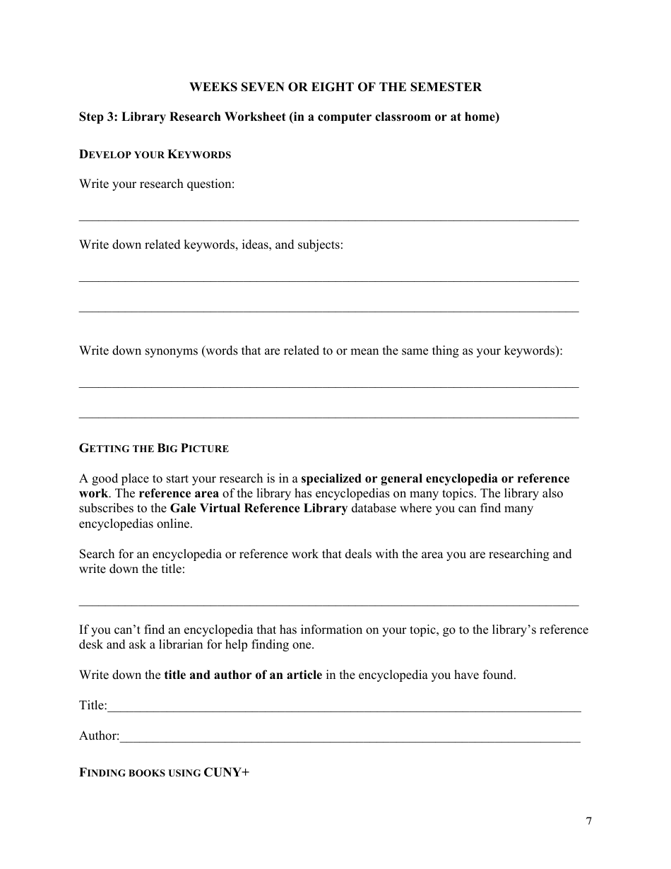 8-week Research Paper, Page 7