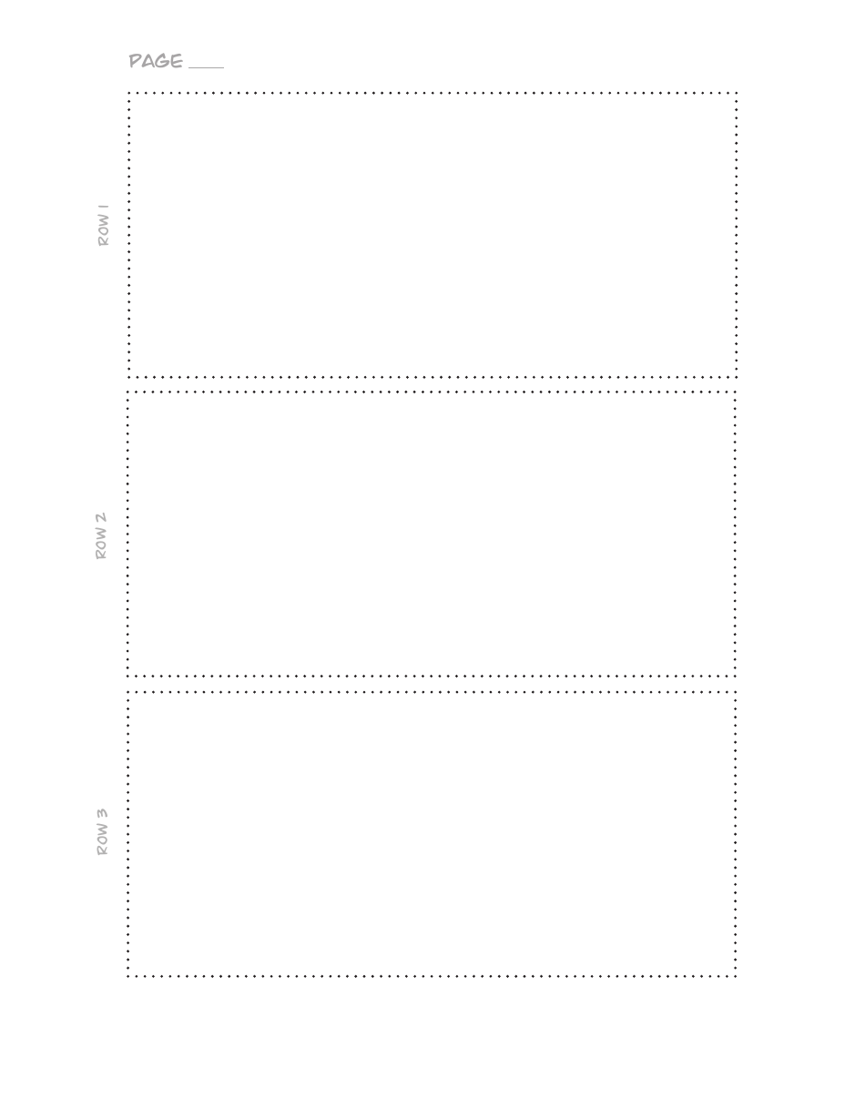 Comic Book Page Templates - Teachingcomics, Page 5