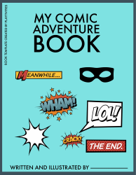 Document preview: Comic Adventure Book Template