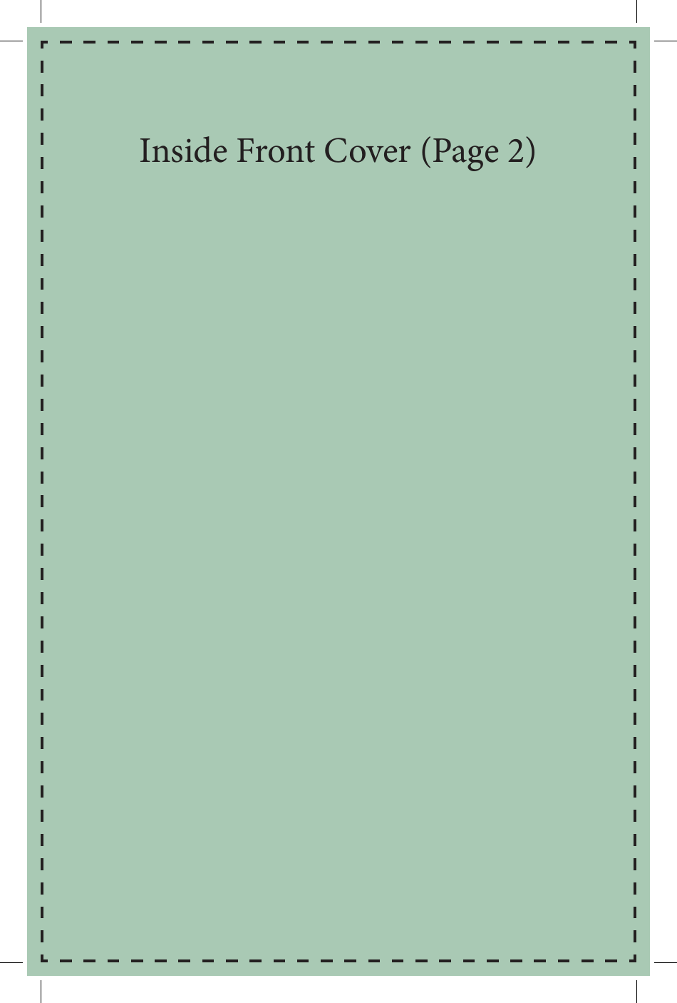 Book Template, Page 2