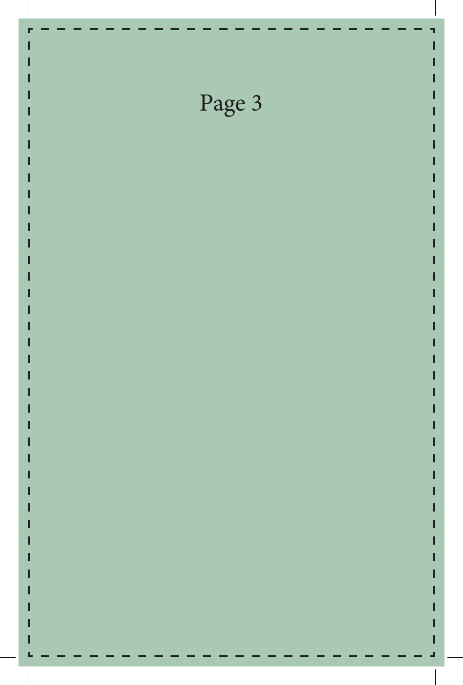 Book Template, Page 3