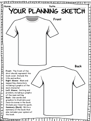 T-Shirt Book Report Project, Page 2