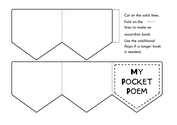 Back Pocket Accordion Book Template, Page 3