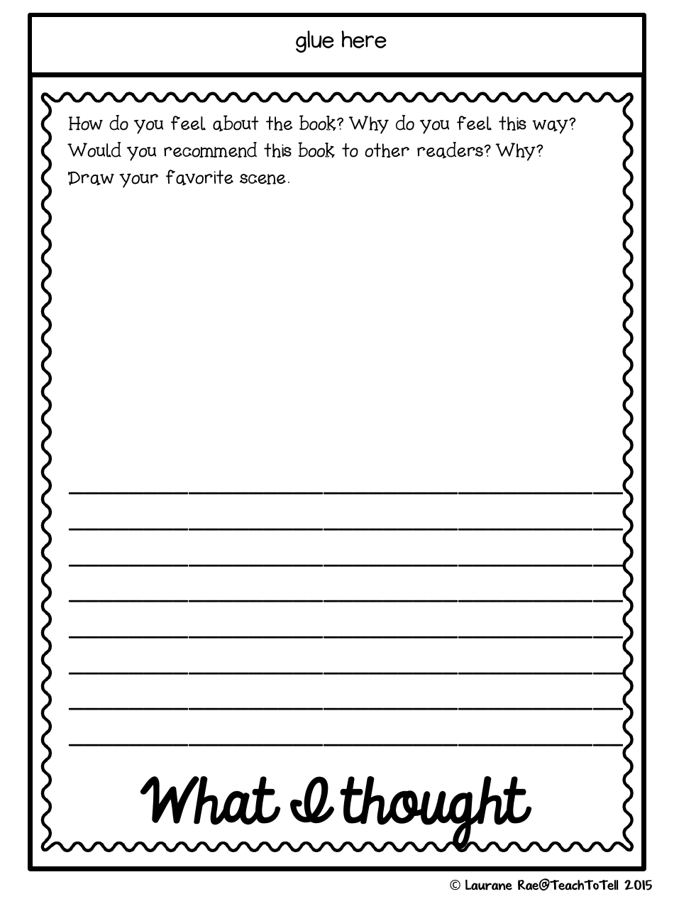 Book Report Template - Laurane Rae, Page 17