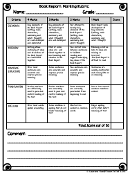 Book Report Template - Laurane Rae, Page 25