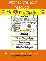 Book Report Template - Laurane Rae, Page 28