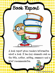Book Report Template - Laurane Rae, Page 4