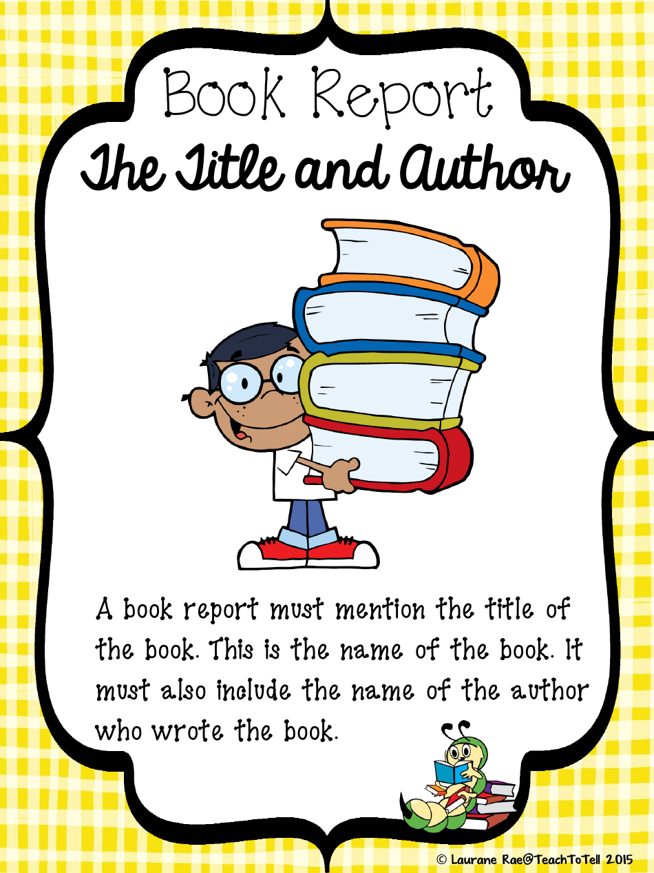 Book Report Template - Laurane Rae, Page 5