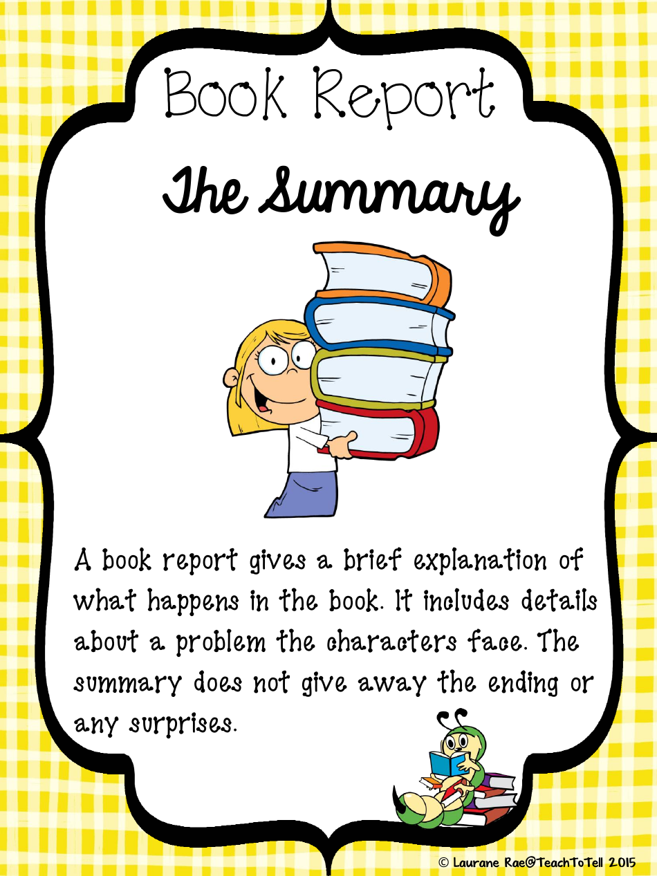 Book Report Template - Laurane Rae, Page 8