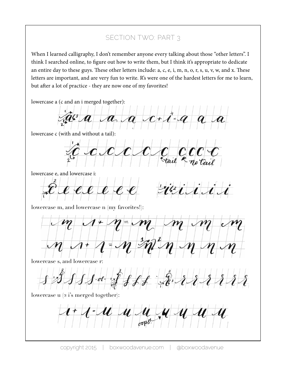 Calligraphy Workshop - Boxwoodavenue, Page 10