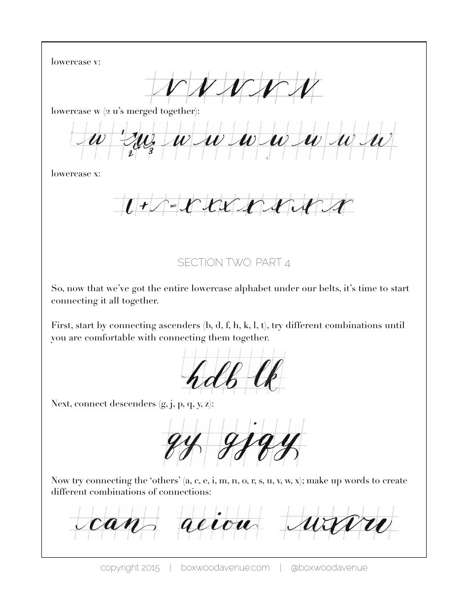Calligraphy Workshop - Boxwoodavenue, Page 11