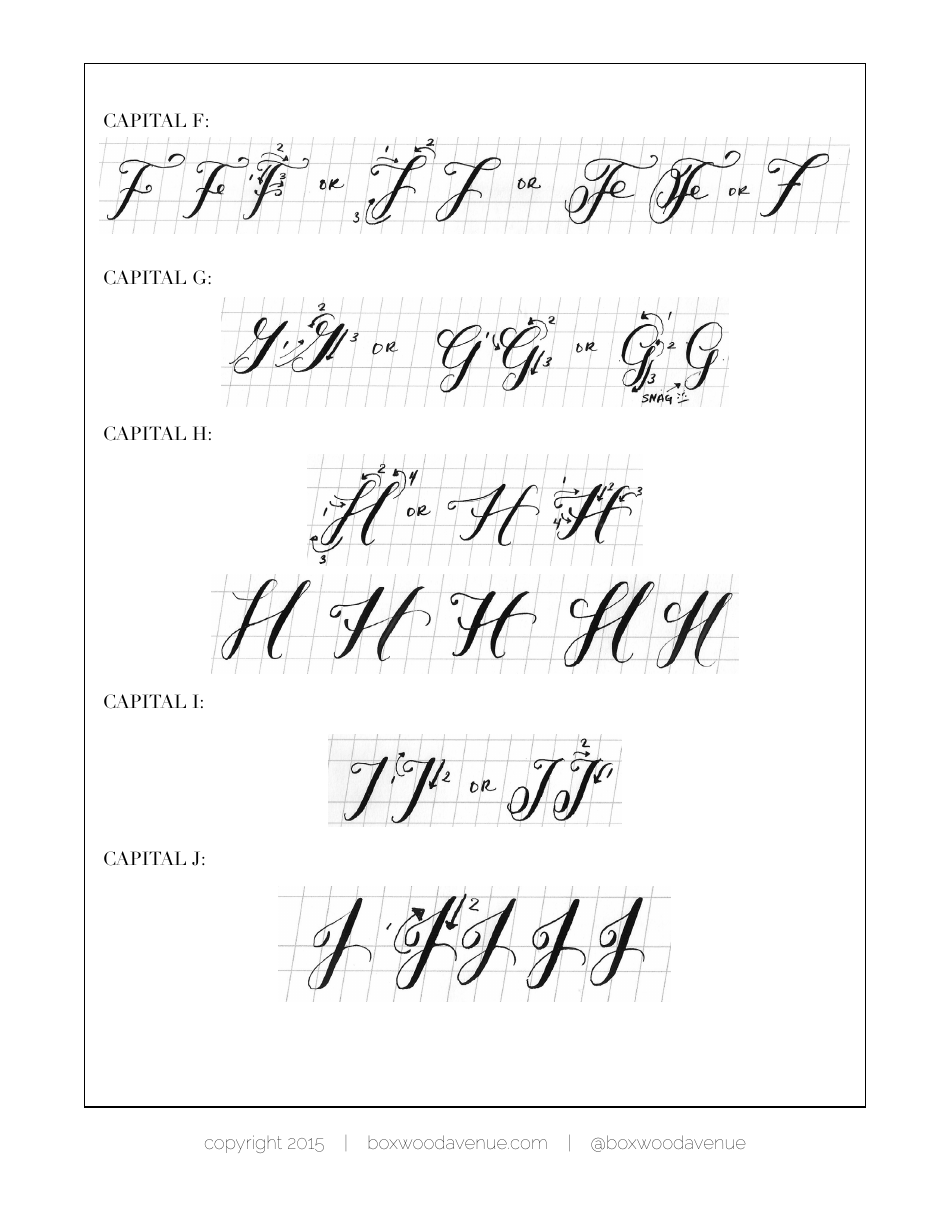 Calligraphy Workshop - Boxwoodavenue, Page 15